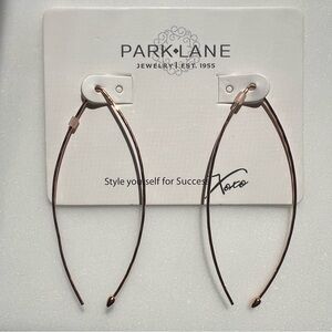 Park Lane Rose Gold Hoop Earrings